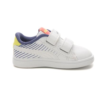 Puma Smash 3.0 Poised 2 Bebek Spor Ayakkabı Beyaz