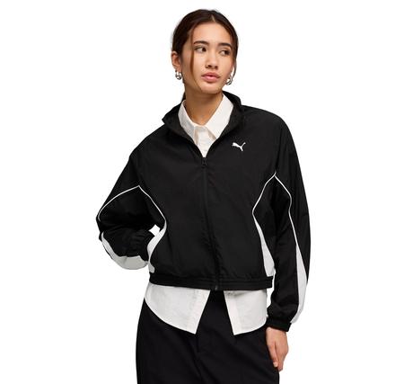 Puma Sport Relaxed Woven Ful Kadın Ceket Siyah Puma Sport Relaxed Woven Ful Kadın Ceket Siyah