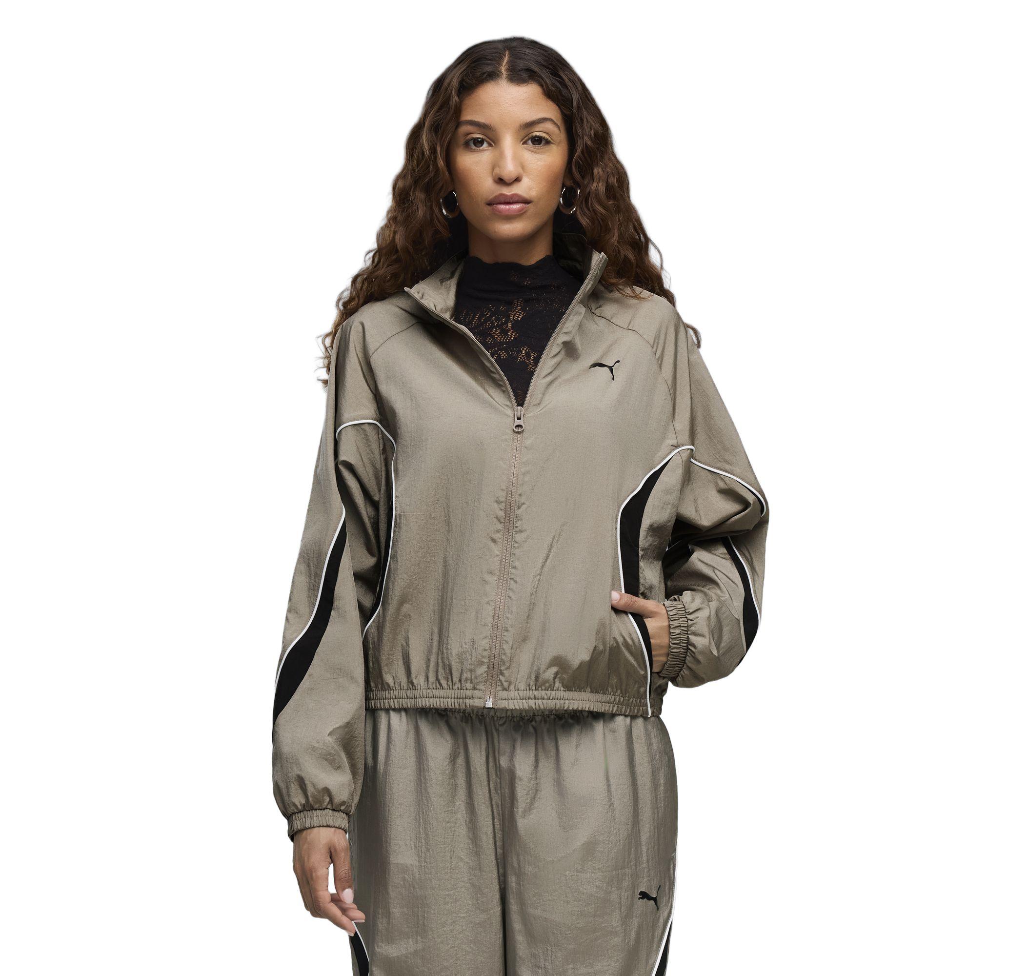 Женская куртка Puma Sport Woven Haki