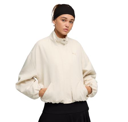 Puma Style Jacket Kadın Ceket Krem