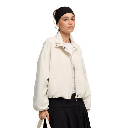 Puma Style Jacket Kadın Ceket Krem