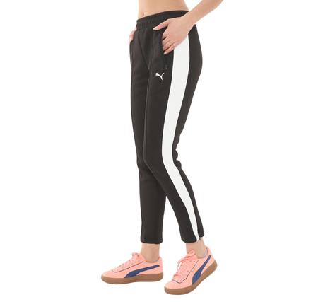 Puma T7 Always On Slim Trackpants Kadın Eşofman Altı Siyah