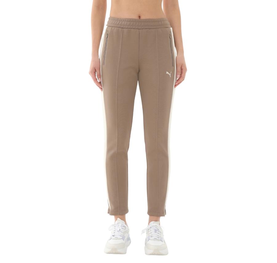 Puma T7 Always On Slim Trackpants Kadın Eşofman Altı Sütlü Kahve Puma T7 Always On Slim Trackpants Kadın Eşofman Altı Sütlü Kahve