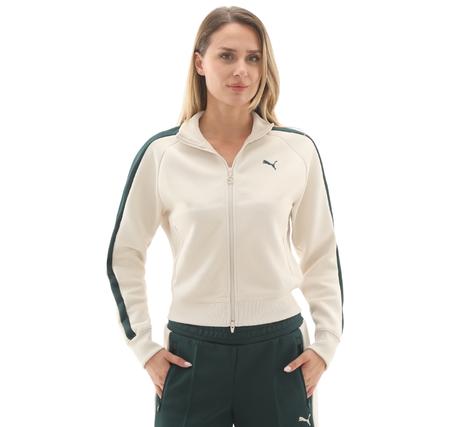Puma T7 Always On Track Jacket Kadın Ceket Krem Puma T7 Always On Track Jacket Kadın Ceket Krem