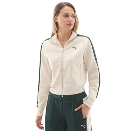 Puma T7 Always On Track Jacket Kadın Ceket Krem