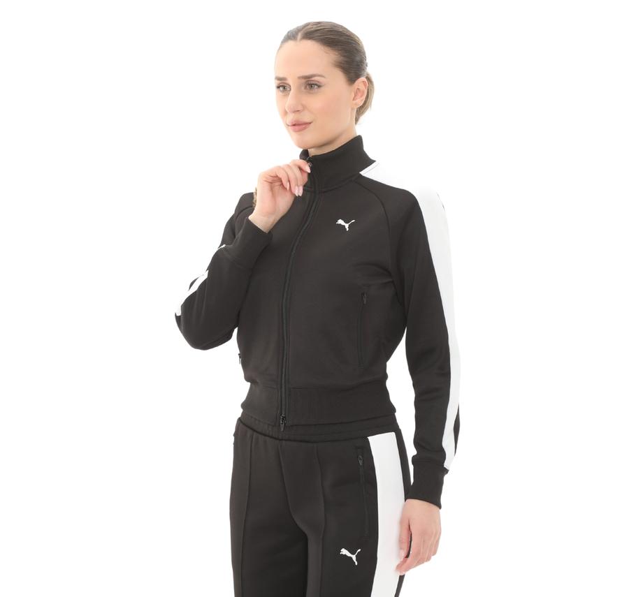 Puma T7 Always On Track Jacket Kadın Ceket Siyah Puma T7 Always On Track Jacket Kadın Ceket Siyah