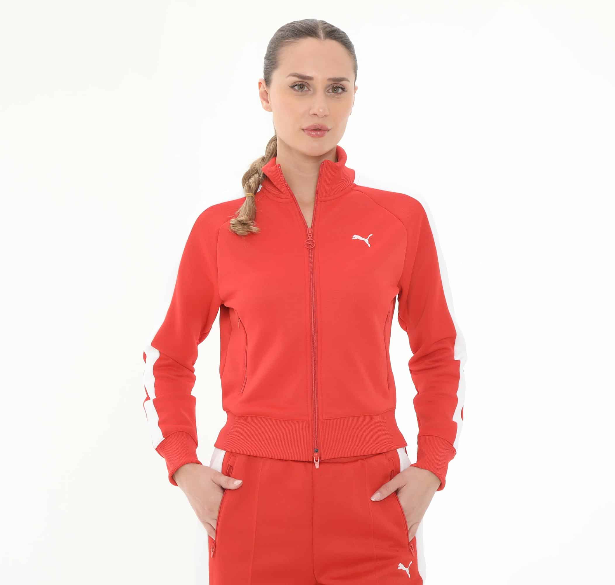 Женская куртка Puma T7 Always On Track Turuncu для бега