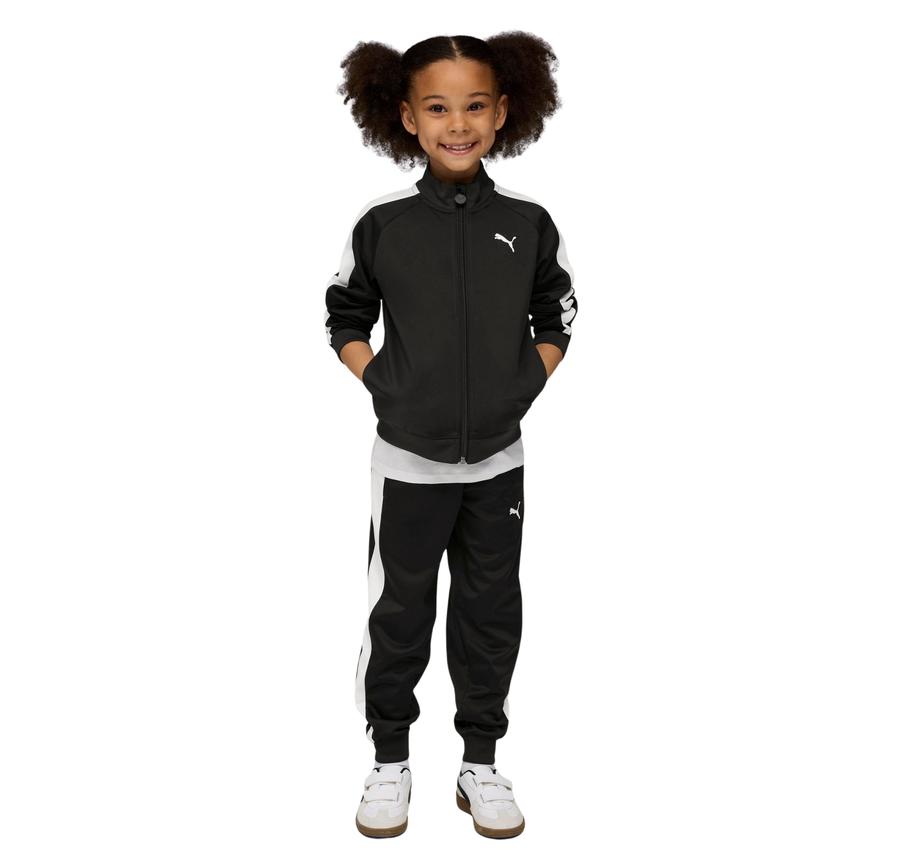Puma T7 Always On Track Suit Çocuk Eşofman Takımı Siyah Puma T7 Always On Track Suit Çocuk Eşofman Takımı Siyah