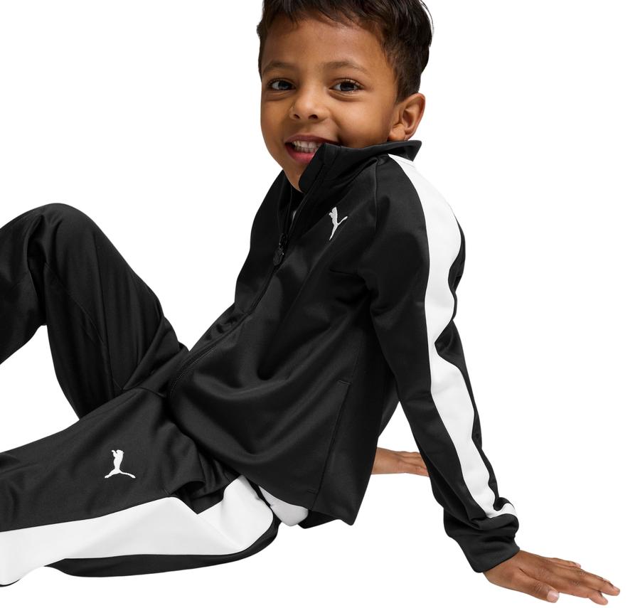 Puma T7 Always On Track Suit Çocuk Eşofman Takımı Siyah Puma T7 Always On Track Suit Çocuk Eşofman Takımı Siyah