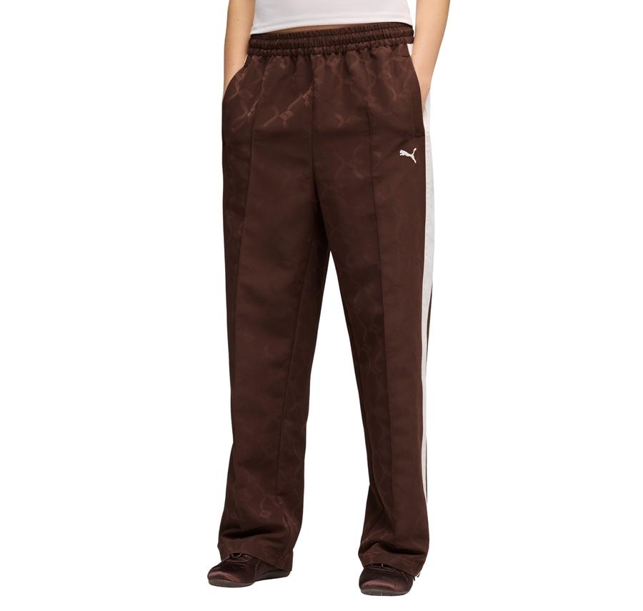 Puma T7 Jacquarded Woven Pants Op Kadın Eşofman Altı Kahve Puma T7 Jacquarded Woven Pants Op Kadın Eşofman Altı Kahve