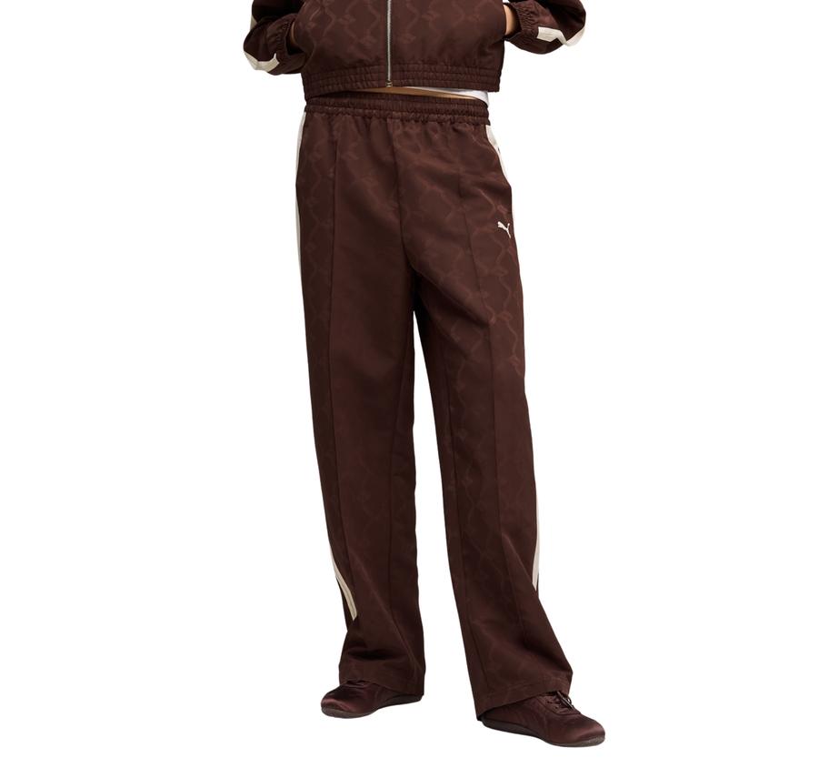 Puma T7 Jacquarded Woven Pants Op Kadın Eşofman Altı Kahve Puma T7 Jacquarded Woven Pants Op Kadın Eşofman Altı Kahve