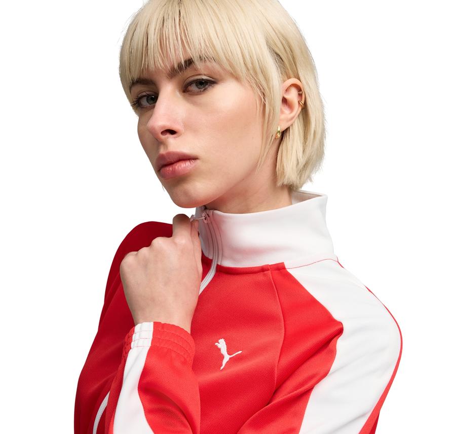 Puma T7 Pique Cropped Jacket Kadın Puma T7 Pique Cropped Jacket Kadın