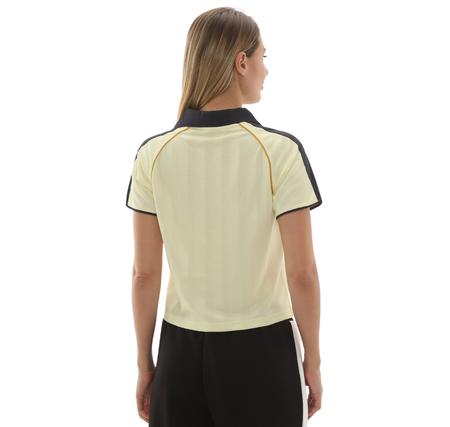 Puma T7 Relaxed Football Jersey Kadın T-Shirt Sarı