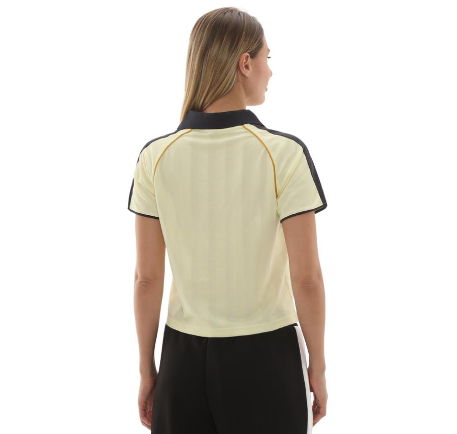 Puma T7 Relaxed Football Jersey Kadın T-Shirt Sarı Puma T7 Relaxed Football Jersey Kadın T-Shirt Sarı