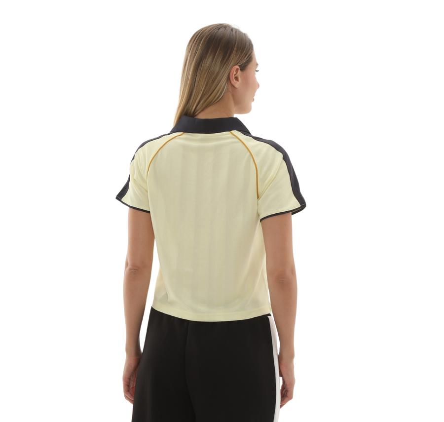 Puma T7 Relaxed Football Jersey Kadın T-Shirt Sarı Puma T7 Relaxed Football Jersey Kadın T-Shirt Sarı