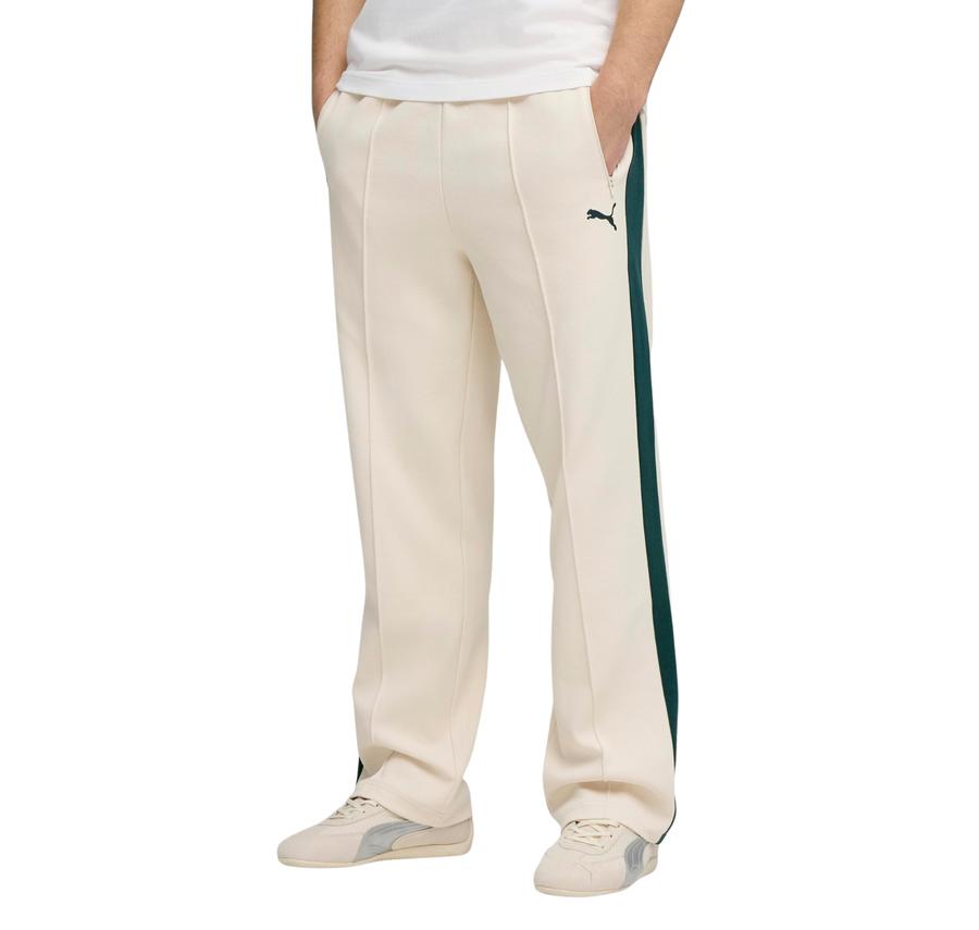 Puma T7 Relaxed Track Pants Eşofman Altı Krem Puma T7 Relaxed Track Pants Eşofman Altı Krem