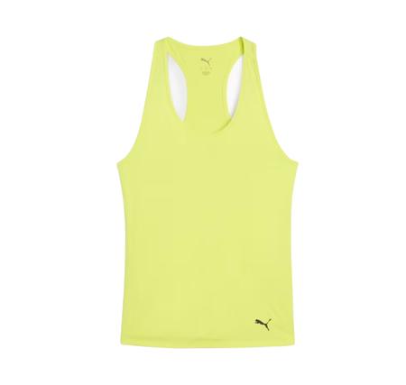 Puma Tad Essentıal Racerback Tank Kadın T-Shirt Sarı