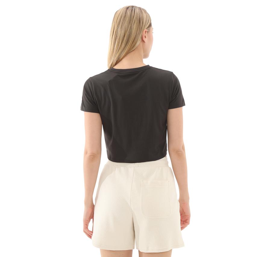 Puma Tad Essentıal W Baby Tee Kadın T-Shirt Siyah Puma Tad Essentıal W Baby Tee Kadın T-Shirt Siyah