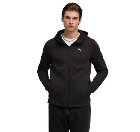 Puma Tech Full-Zıp Hoodie Erkek Ceket Siyah Puma Tech Full-Zıp Hoodie Erkek Ceket Siyah