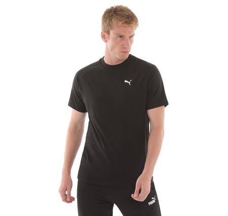 Puma Tech Tee Erkek T-Shirt Siyah