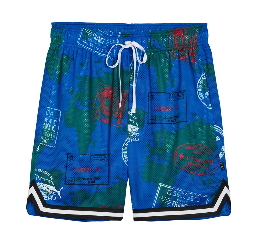 Puma The Atw Dylan Aop 7" Short Erkek Şort Ve Kapri Mavi Puma The Atw Dylan Aop 7" Short Erkek Şort Ve Kapri Mavi