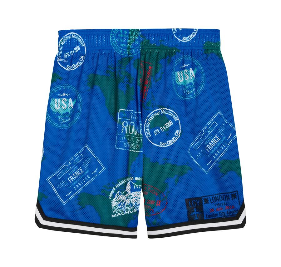 Puma The Atw Dylan Aop 7" Short Erkek Şort Ve Kapri Mavi Puma The Atw Dylan Aop 7" Short Erkek Şort Ve Kapri Mavi