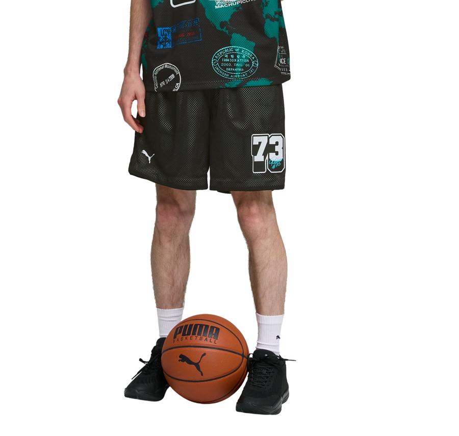 Puma The Atw Dylan Aop 7" Short Erkek Şort Ve Kapri Siyah Puma The Atw Dylan Aop 7" Short Erkek Şort Ve Kapri Siyah