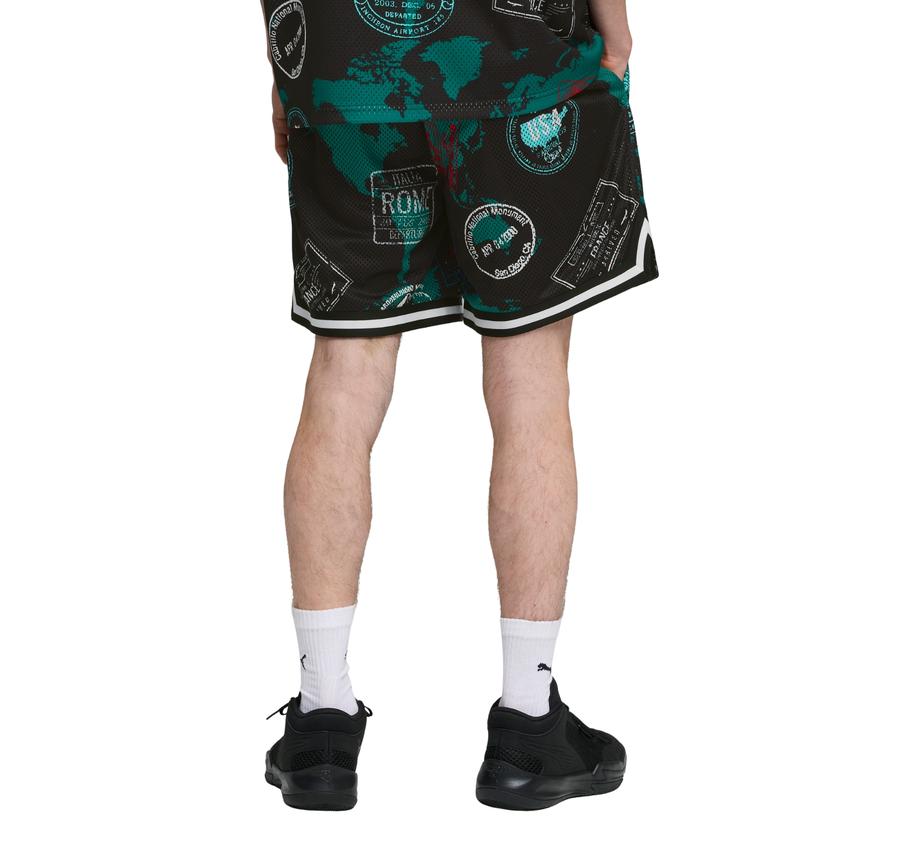 Puma The Atw Dylan Aop 7" Short Erkek Şort Ve Kapri Siyah Puma The Atw Dylan Aop 7" Short Erkek Şort Ve Kapri Siyah