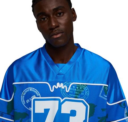 Puma The Atw Dylan Aop Jersey Erkek T-Shirt Mavi Puma The Atw Dylan Aop Jersey Erkek T-Shirt Mavi