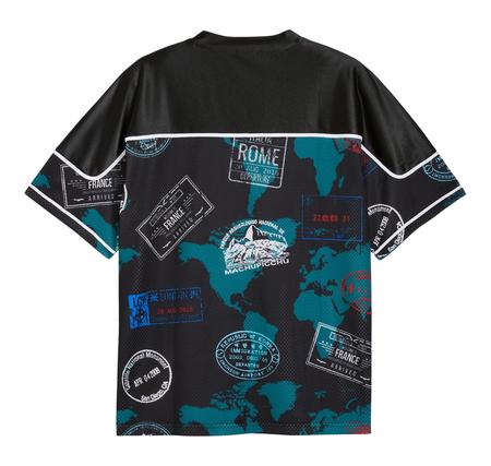 Puma The Atw Dylan Aop Jersey Erkek T-Shirt Siyah