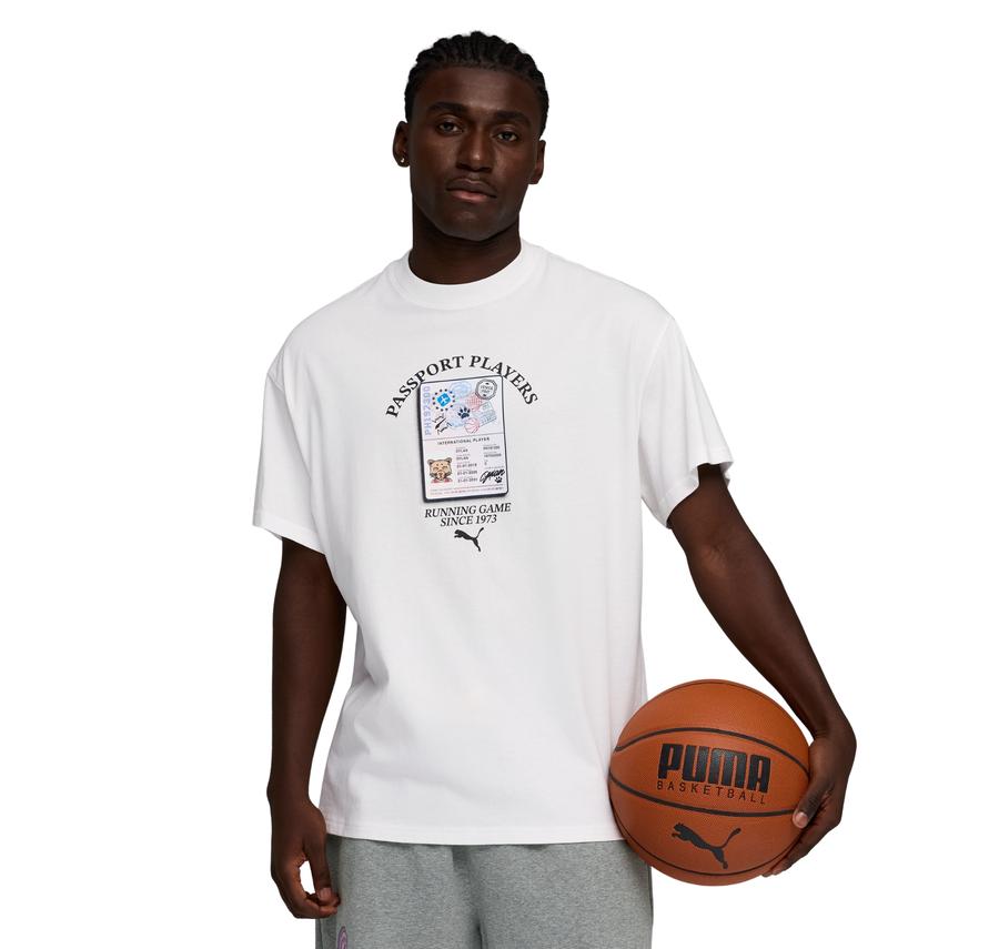 Puma The Atw Dylan Tee Iıııı Erkek T-Shirt Beyaz Puma The Atw Dylan Tee Iıııı Erkek T-Shirt Beyaz