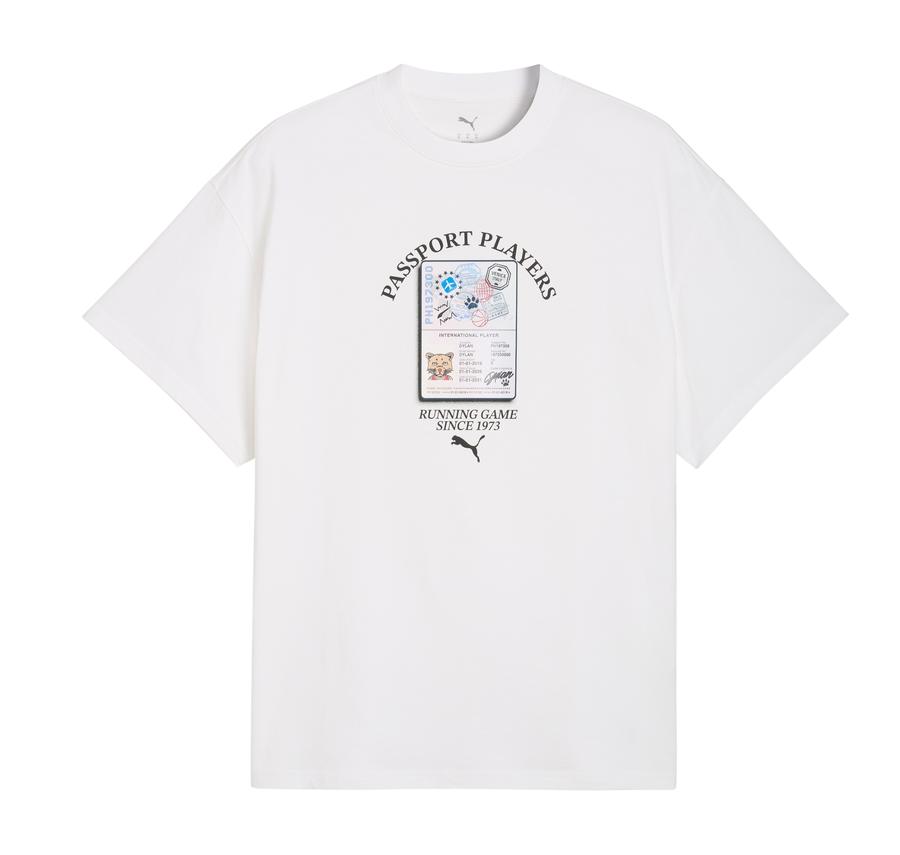 Puma The Atw Dylan Tee Iıııı Erkek T-Shirt Beyaz Puma The Atw Dylan Tee Iıııı Erkek T-Shirt Beyaz