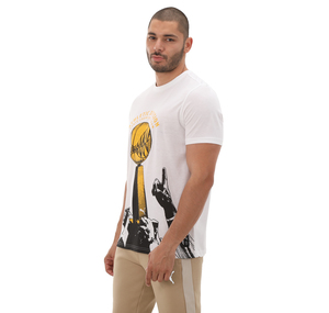 Puma The Golden Ticket Tee Erkek T-Shirt Beyaz