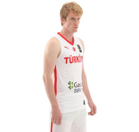 Puma Türkiye Erkek Basketbol Erkek Forma Beyaz
