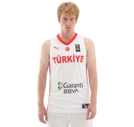 Puma Türkiye Erkek Basketbol Erkek Forma Beyaz Puma Türkiye Erkek Basketbol Erkek Forma Beyaz