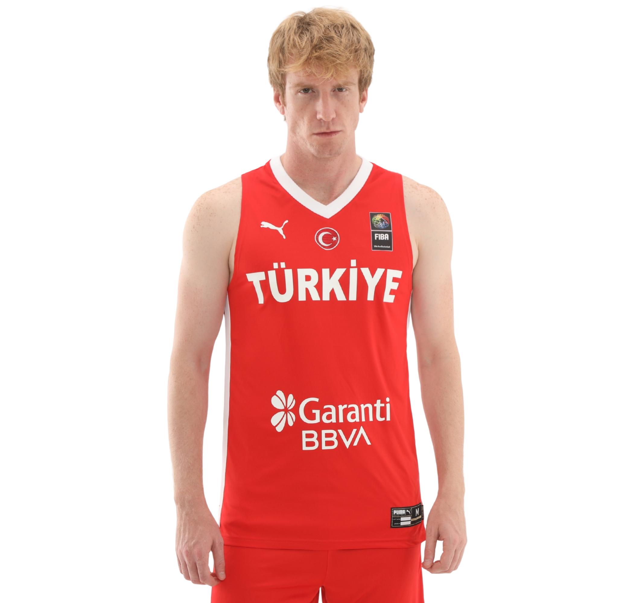 Мужские  Puma Türkiye Basketbol Forma для баскетбола