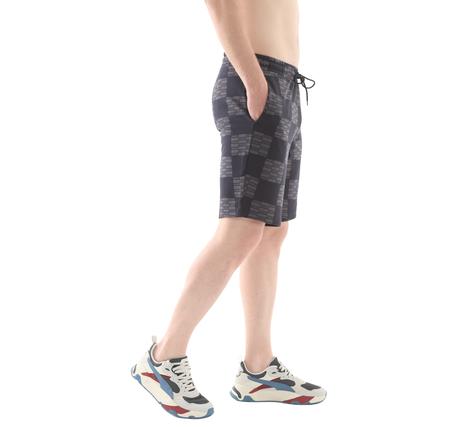 Puma Unıted Aop Shorts Erkek Şort Ve Kapri Gri