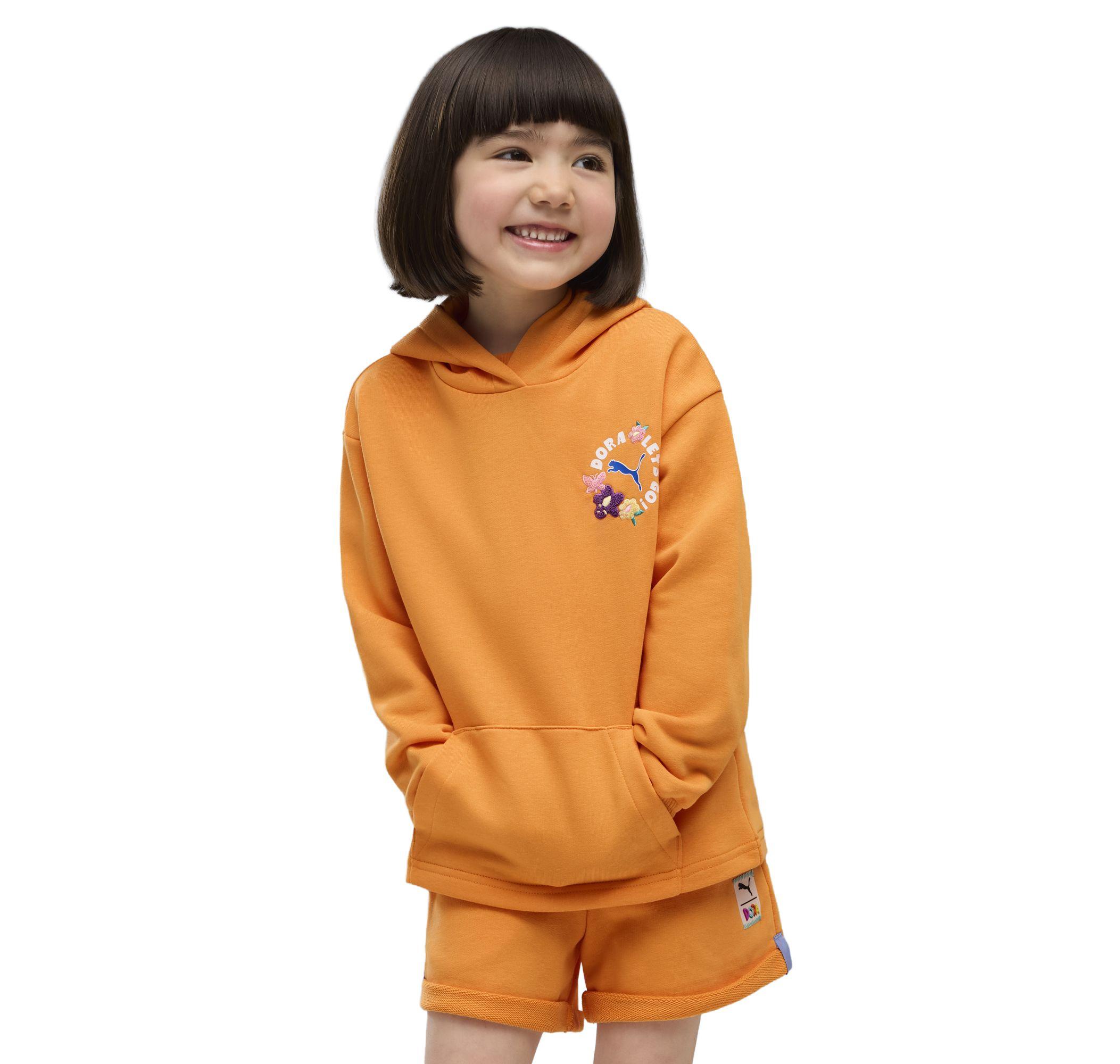 Детский свитшот Puma X Dora Hoodie Turuncu для бега