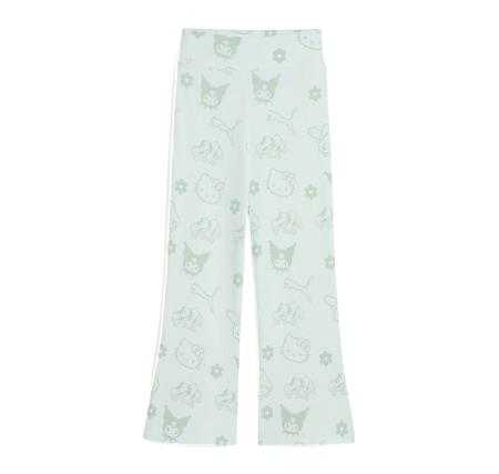 Puma X Hk&Fr Flared Leggings Çocuk Eşofman Altı Yeşil
