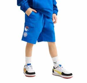 Puma X Hot Wheels Shorts Çocuk Şort Ve Kapri Mavi