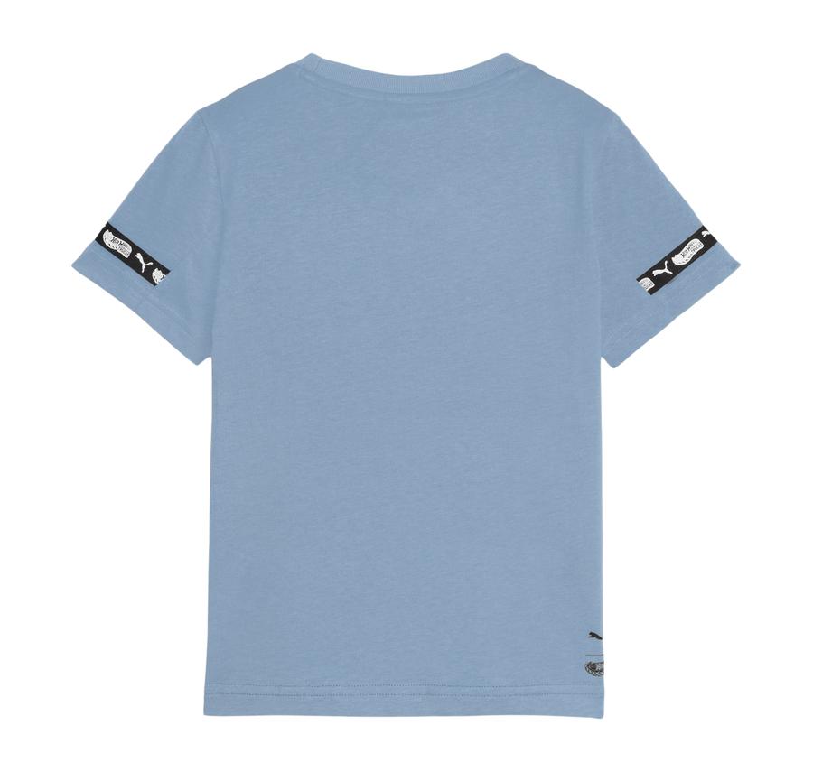 Puma X Hot Wheels Tee Çocuk T-Shirt Mavi Puma X Hot Wheels Tee Çocuk T-Shirt Mavi