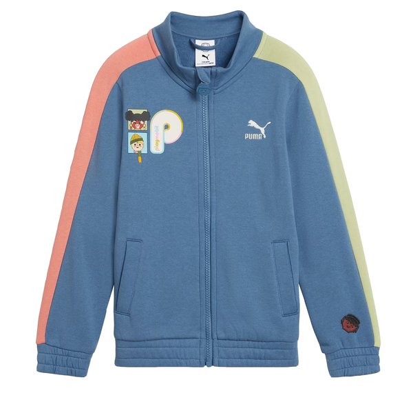 Puma X Playmobıl T7 Jacket Çocuk Ceket Mavi Puma X Playmobıl T7 Jacket Çocuk Ceket Mavi