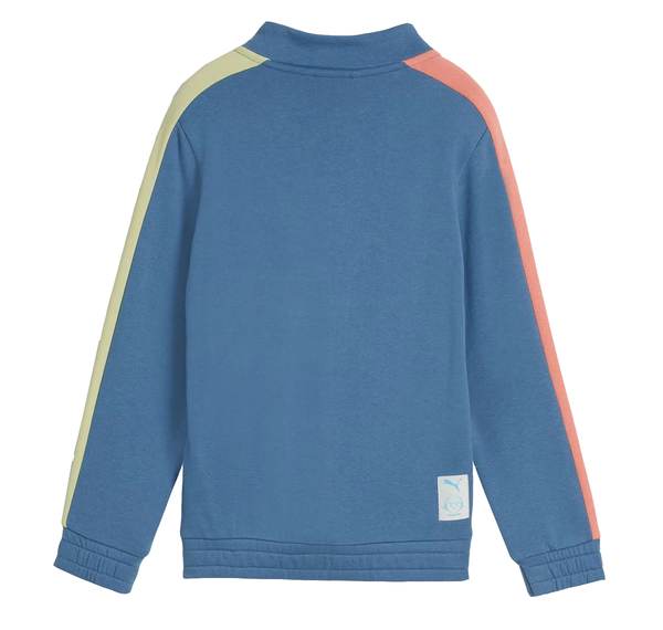 Puma X Playmobıl T7 Jacket Çocuk Ceket Mavi Puma X Playmobıl T7 Jacket Çocuk Ceket Mavi