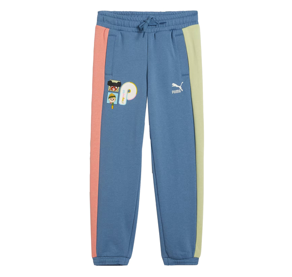 Puma X Playmobıl T7 Pants Çocuk Eşofman Altı Mavi Puma X Playmobıl T7 Pants Çocuk Eşofman Altı Mavi