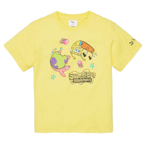 Puma  X Spongebob Tee Çocuk T-Shirt Sarı