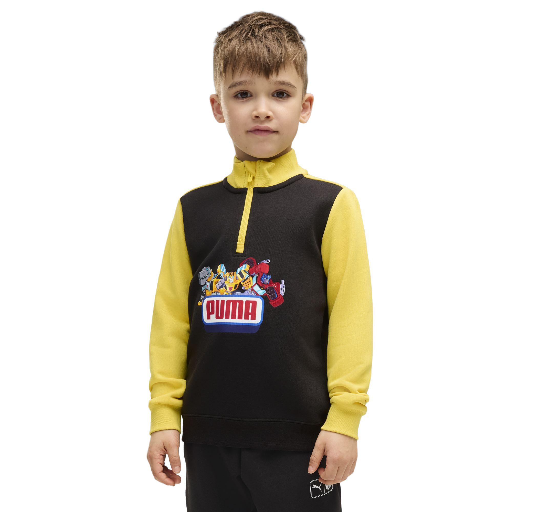 Детский свитшот Puma X Trnsfrmrs Half-Zip