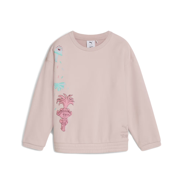 Puma X Trolls Graphic Crew Çocuk Sweatshirt Pembe Puma X Trolls Graphic Crew Çocuk Sweatshirt Pembe