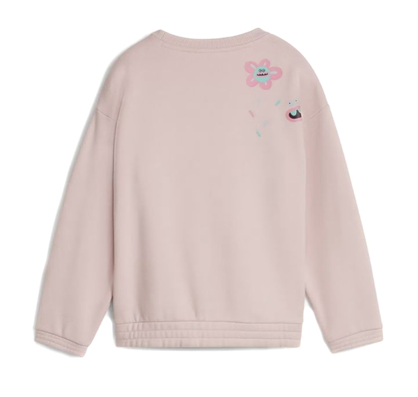 Puma X Trolls Graphic Crew Çocuk Sweatshirt Pembe Puma X Trolls Graphic Crew Çocuk Sweatshirt Pembe