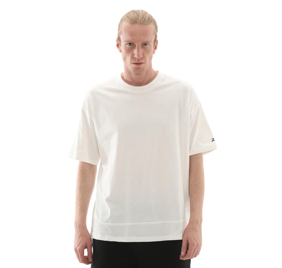 Reebok 5M Desce Tee Erkek T-Shirt Beyaz Reebok 5M Desce Tee Erkek T-Shirt Beyaz