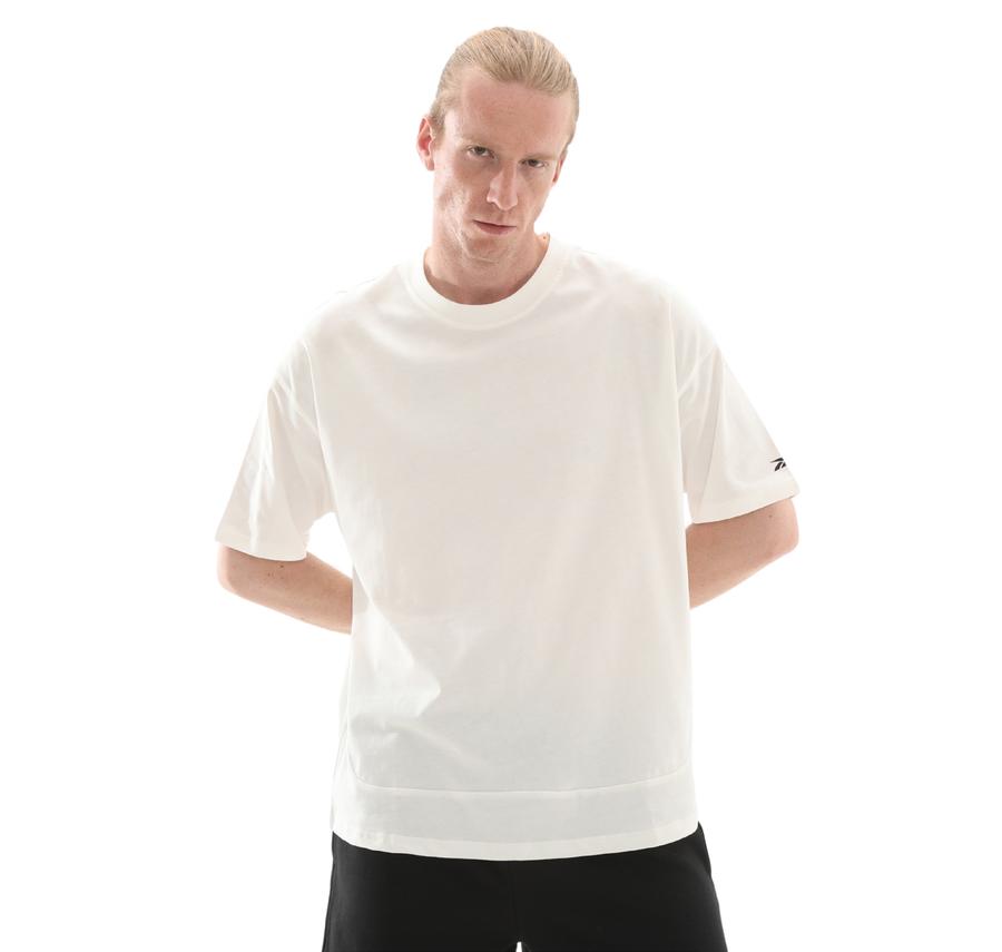 Reebok 5M Desce Tee Erkek T-Shirt Beyaz Reebok 5M Desce Tee Erkek T-Shirt Beyaz